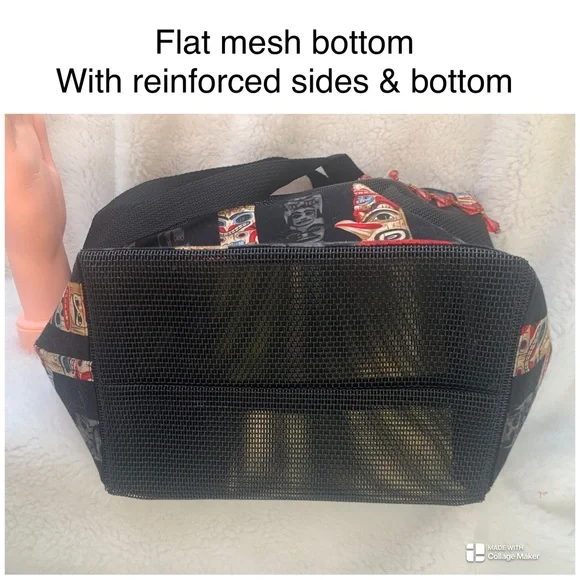 NEW ⭐️ ARTISAN 💼 1 of a Kind, TOTE Totem Pole, quality designed - Picture 10 of 16